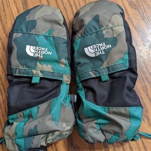North Face Boys Mittens